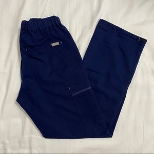 Women’s Figs Torbeck Cargo Scrub Pants — Navy